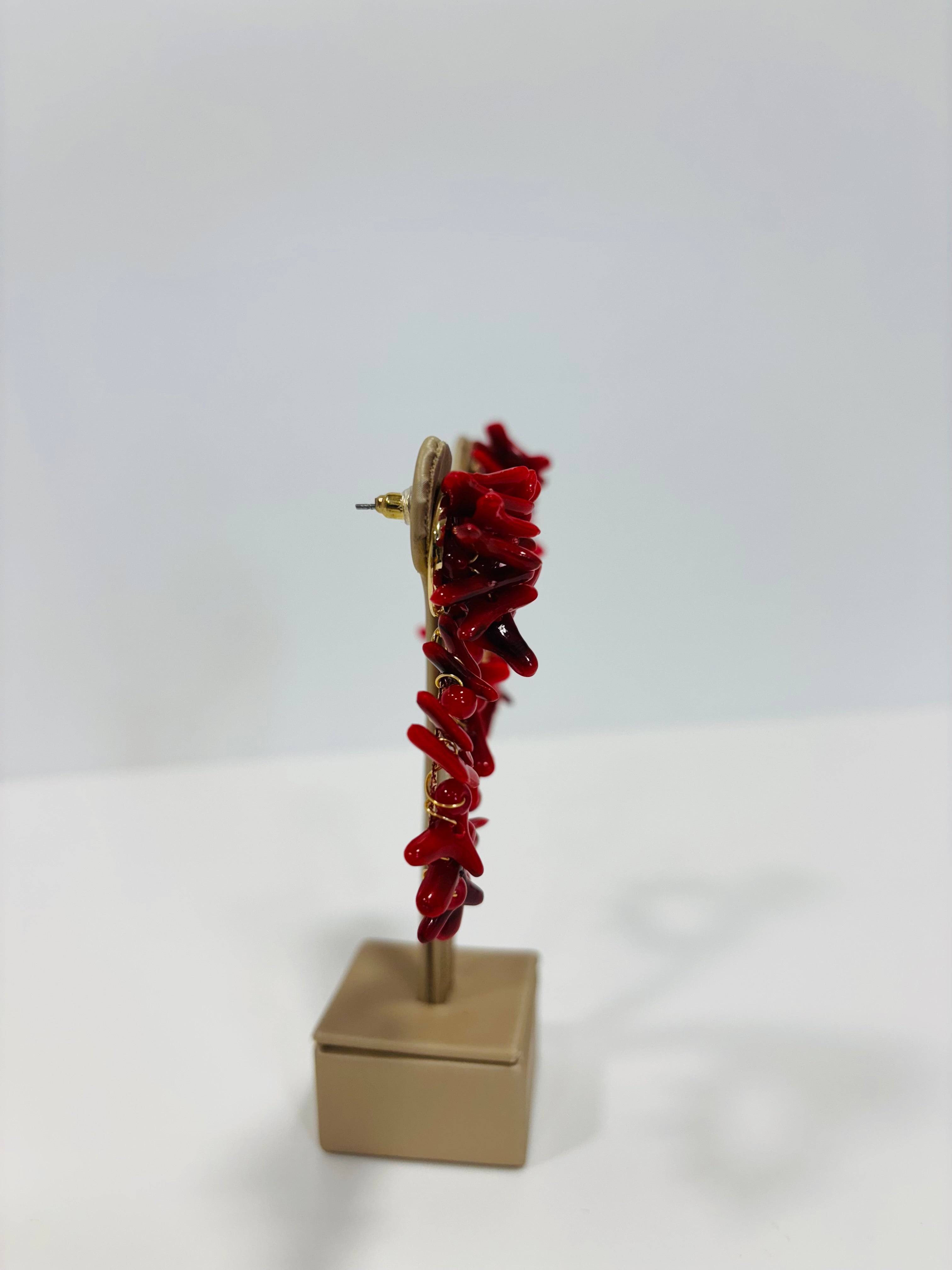 Orecchino corallo