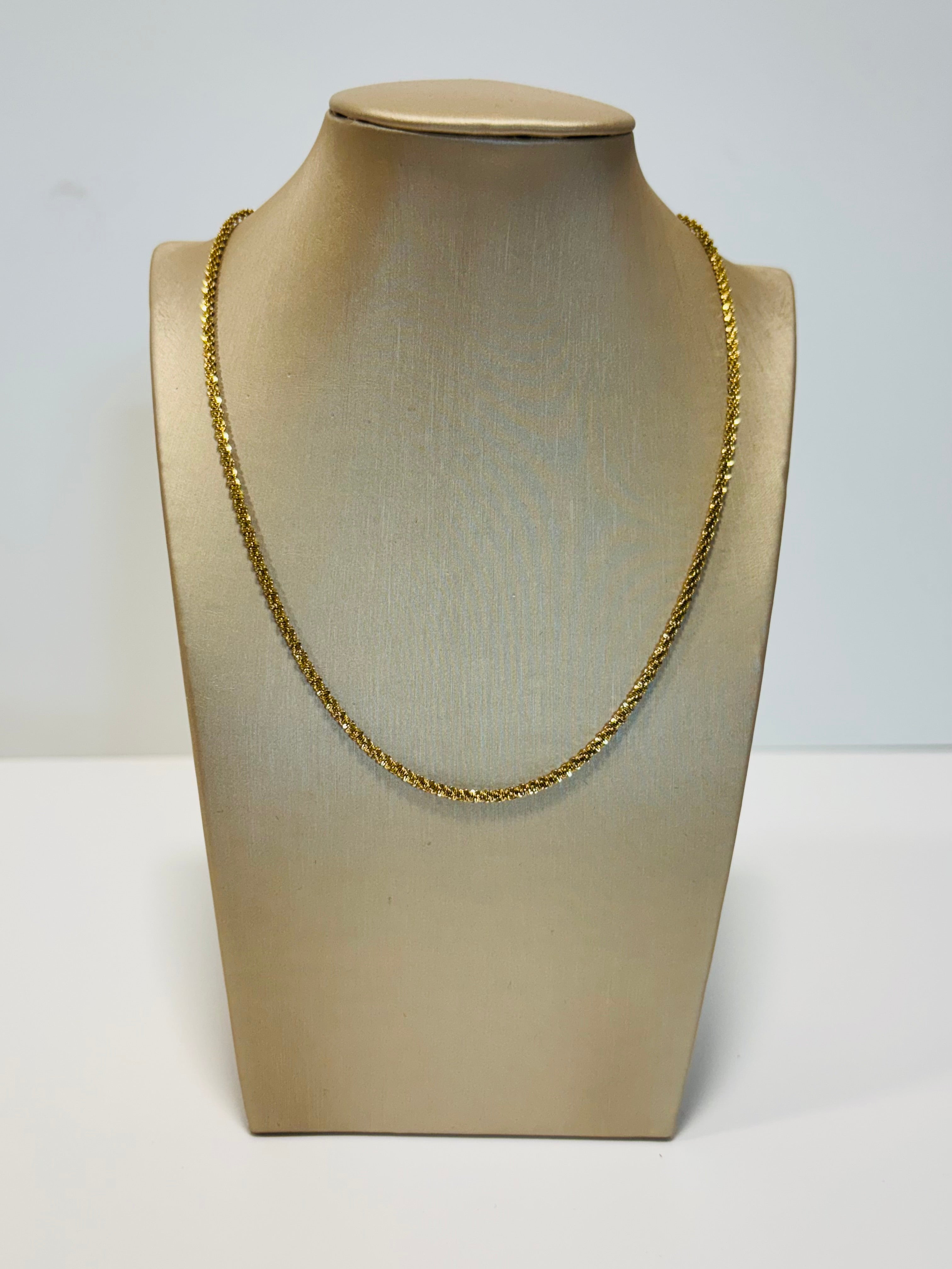 Collana filo satinata