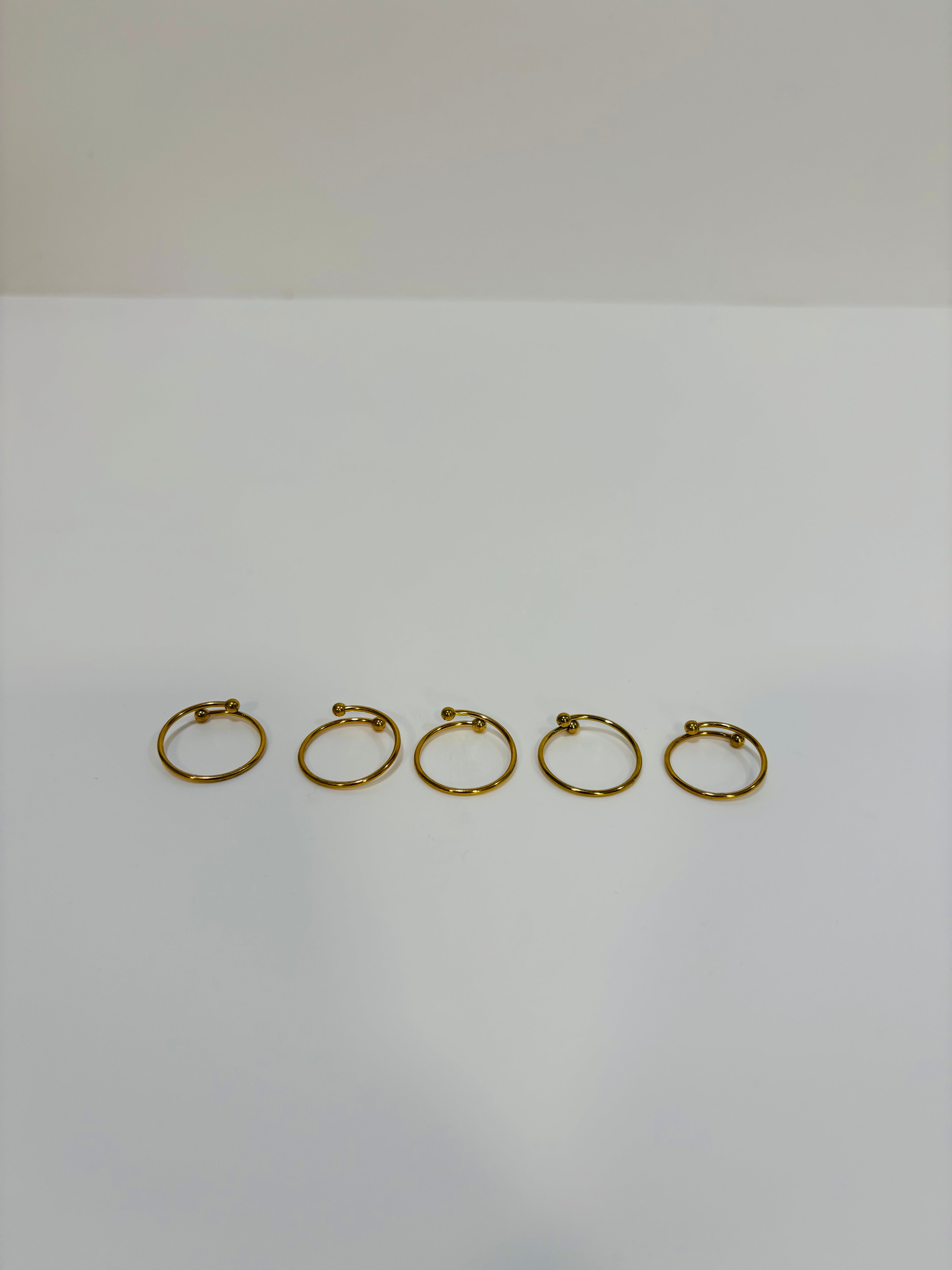 Set Anello Fedina